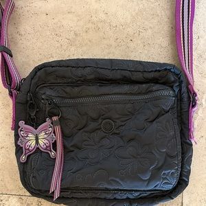 Kipling x -Anna Sui Butterfly Crossbody in EUC